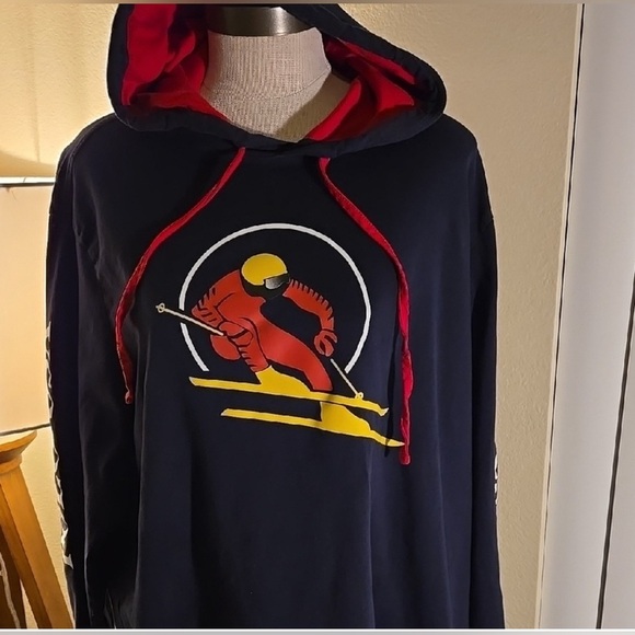 Ralph Lauren Other - POLO RALPH LAUREN skier cotton long sleeve hoodie shirt ⛷️⛷️⛷️⛷️